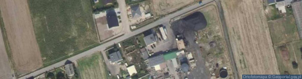 Zdjęcie satelitarne Gospodarstwo Rolno - Ogrodnicze Ryszard Krzywy