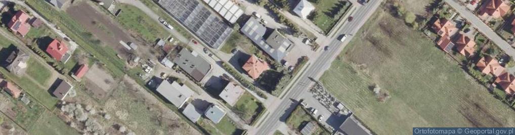 Zdjęcie satelitarne Hedera - Gospodarstwo Ogrodnicze