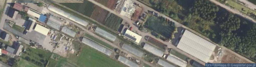 Zdjęcie satelitarne Kubiak J.S. Szkółka krzewów ozdobnych