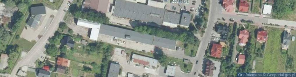 Zdjęcie satelitarne Małopolska Hodowla Roślin HBP, magazyn nasienny Proszowice
