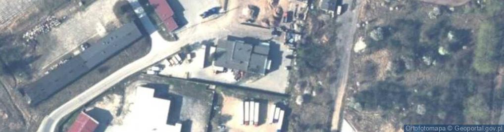 Zdjęcie satelitarne Perkoz