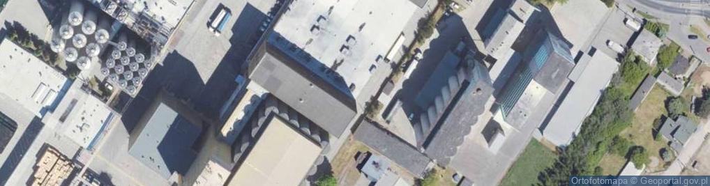 Zdjęcie satelitarne POR. Centrala nasienna, sprzedaż nasion