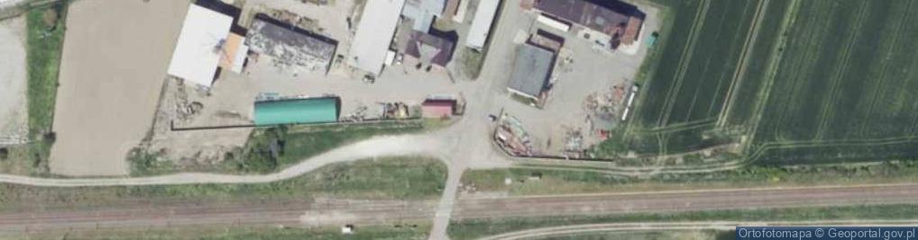 Zdjęcie satelitarne Skup zboża