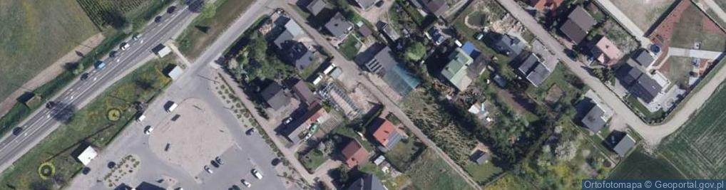 Zdjęcie satelitarne Szkółka Drzew i Krzewów Grębocin Adam Grabowski