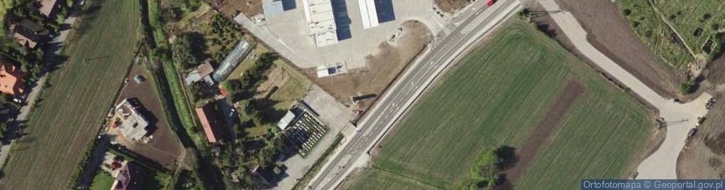 Zdjęcie satelitarne Szkółka Drzew i Krzewów Ozdobnych