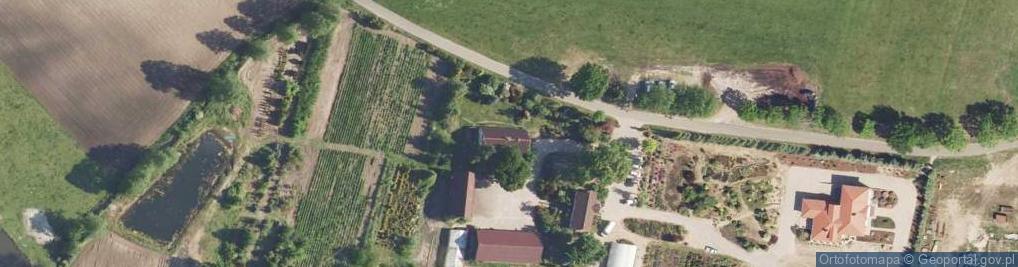 Zdjęcie satelitarne Szkółka drzew i krzewów Wrzos
