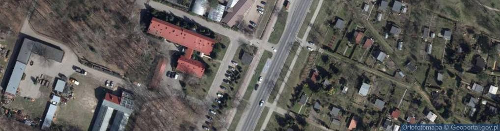 Zdjęcie satelitarne TRACZ Centrum Ogrodnicze