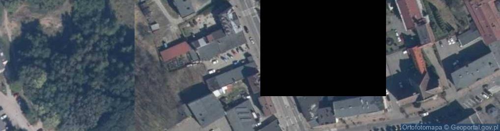 Zdjęcie satelitarne ,, twój ogród " sklep ogrodniczy Emilia i Marceli Kajdanowi
