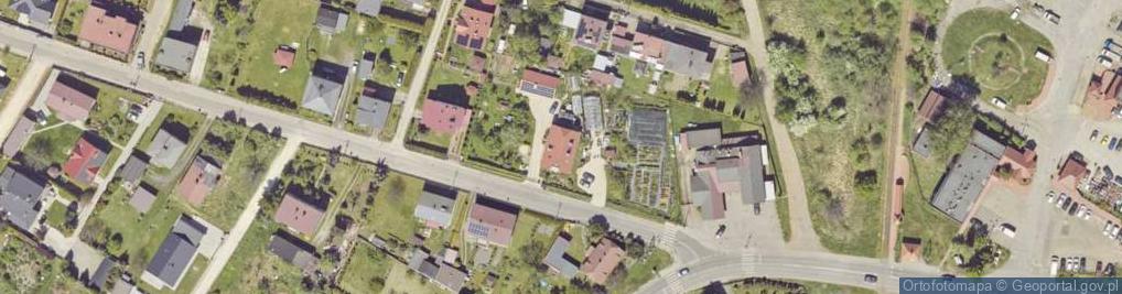 Zdjęcie satelitarne Twórcze Ogrody