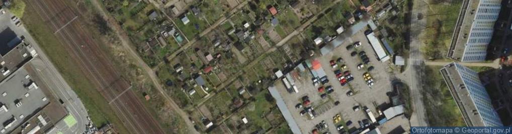 Zdjęcie satelitarne Ogródki Działkowe 'Przymorze'