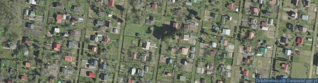 Zdjęcie satelitarne Ogródki działkowe im. 27 Lipca