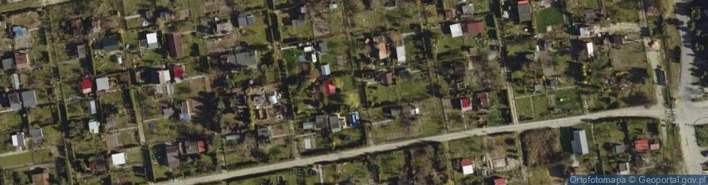 Zdjęcie satelitarne Ogródki Działkowe im. Mieszka I
