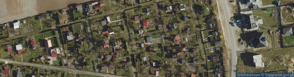 Zdjęcie satelitarne Ogródki Działkowe im. Piastów