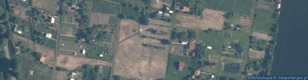 Zdjęcie satelitarne Ogródki działkowe w Kisielicach