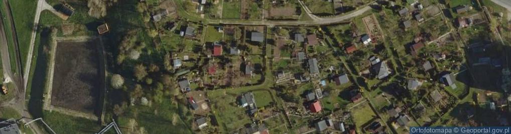 Zdjęcie satelitarne Ogródki Działkowe Winiary