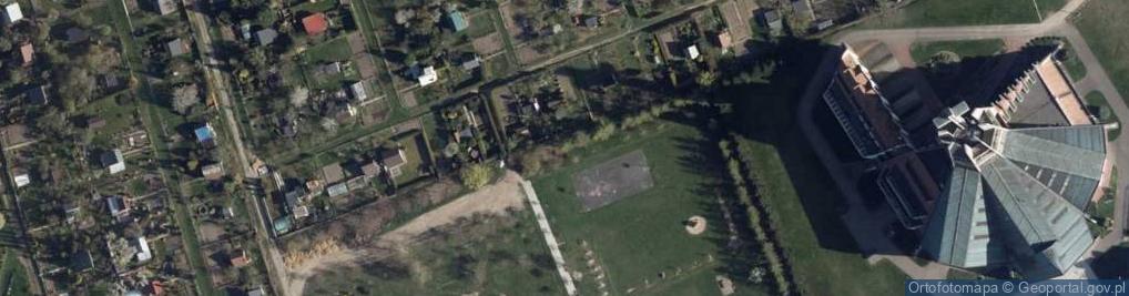 Zdjęcie satelitarne Ogródki działkowe