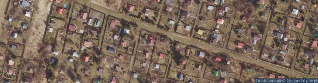 Zdjęcie satelitarne ogródki działkowe