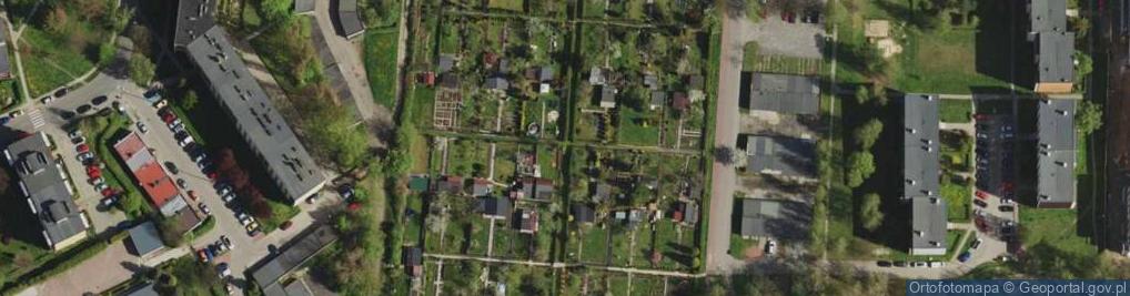 Zdjęcie satelitarne POD Barbórka