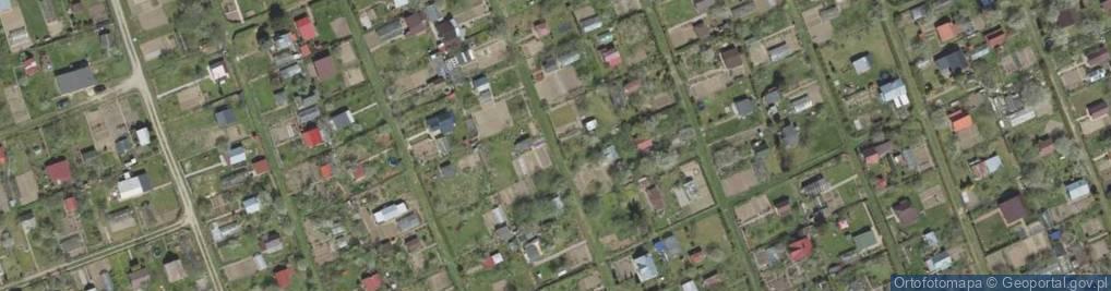 Zdjęcie satelitarne ROD im. 50-lecia ZZK