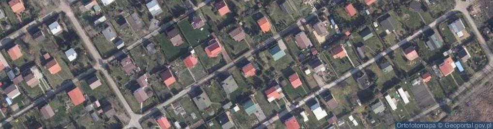 Zdjęcie satelitarne ROD im. Wojska Polskiego