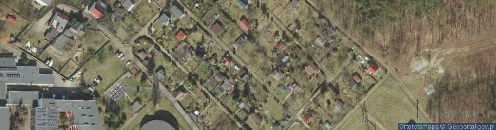 Zdjęcie satelitarne ROD Polska Wełna
