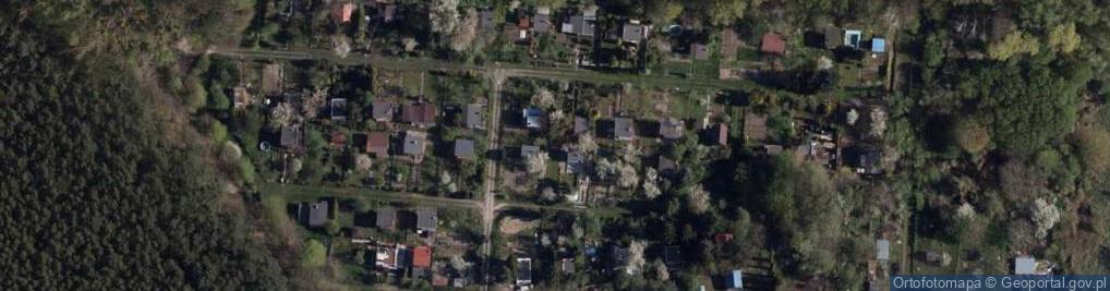 Zdjęcie satelitarne ROD Świt