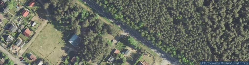 Zdjęcie satelitarne Rodzinne Ogrody Działkowe Witaminka