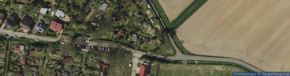 Zdjęcie satelitarne Rodzinny Ogród Działkowy Borucha