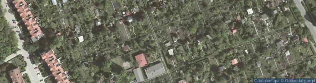 Zdjęcie satelitarne Rodzinny ogród działkowy Dębniki