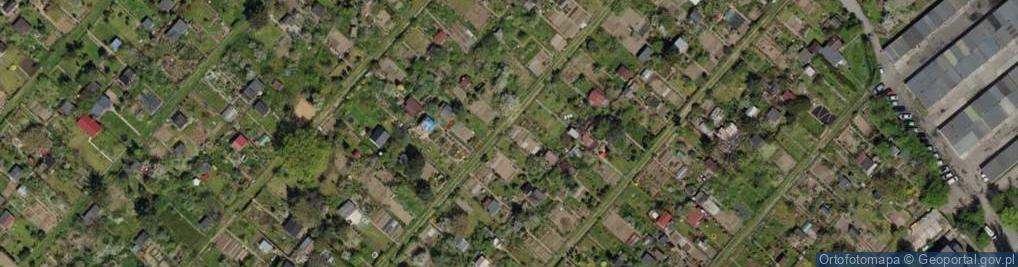 Zdjęcie satelitarne Rodzinny Ogród Działkowy Różanecznik