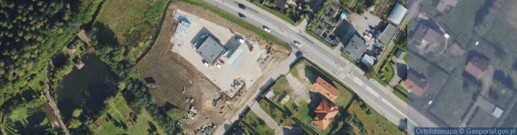 Zdjęcie satelitarne Oktan - Stacja paliw