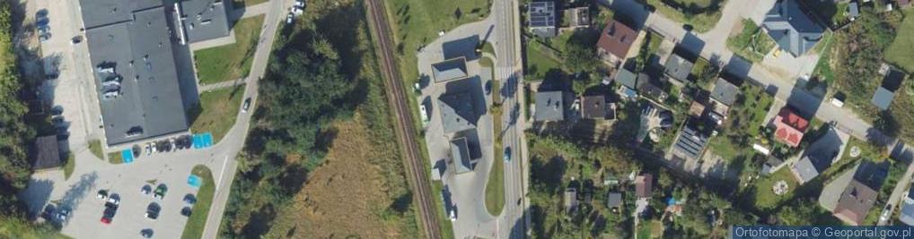 Zdjęcie satelitarne Oktan - Stacja paliw