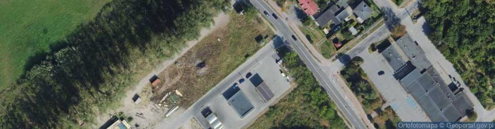 Zdjęcie satelitarne Oktan - Stacja paliw