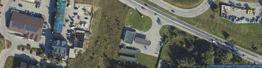 Zdjęcie satelitarne Oktan - Stacja paliw