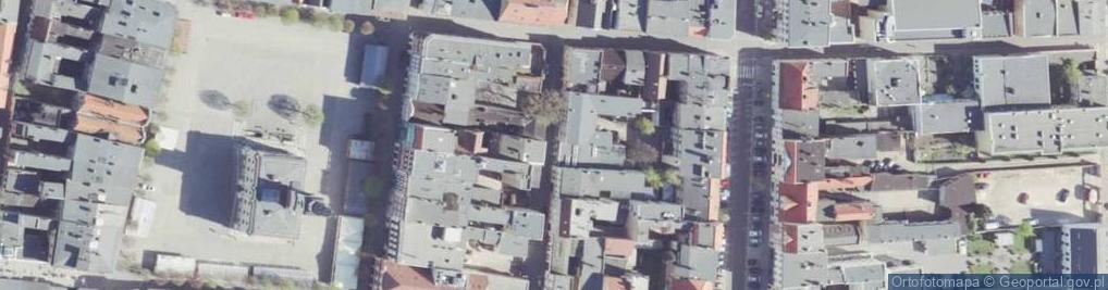 Zdjęcie satelitarne Zielone Zacisze