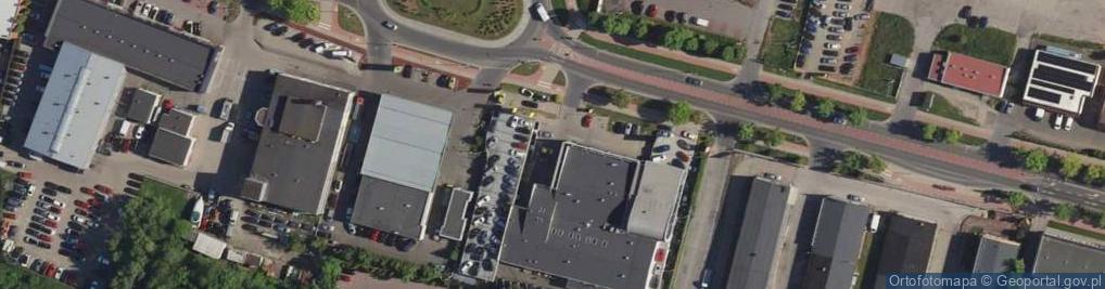 Zdjęcie satelitarne Salon, Serwis Opel