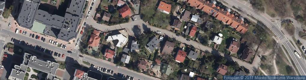 Zdjęcie satelitarne Wulkanizacja Serwis opony używane Białołęka Tarchomin