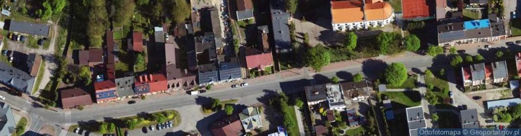 Zdjęcie satelitarne Cech Rzemiosł Róznych
