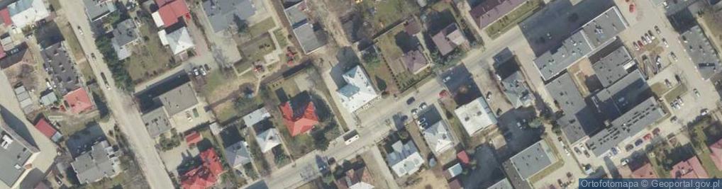 Zdjęcie satelitarne Podkarpacka Izba Gospodarcza