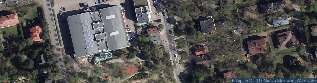 Zdjęcie satelitarne Wok Wawerski