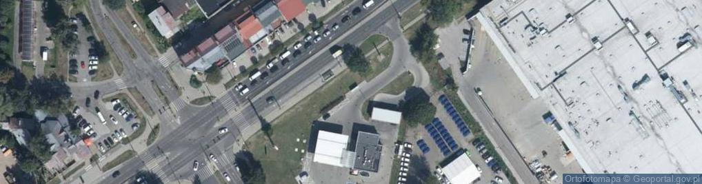 Zdjęcie satelitarne ORLEN Paczka Automaty