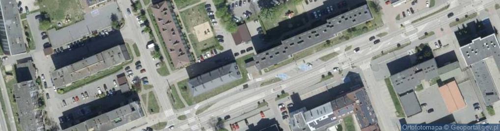Zdjęcie satelitarne ORLEN Paczka Automaty