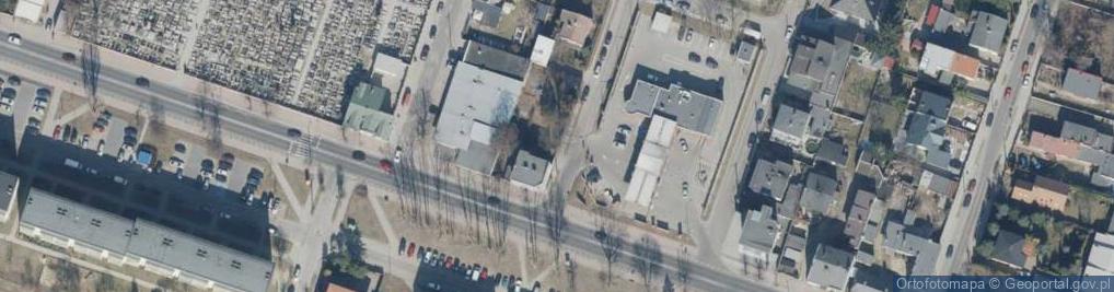 Zdjęcie satelitarne ORLEN Paczka Automaty