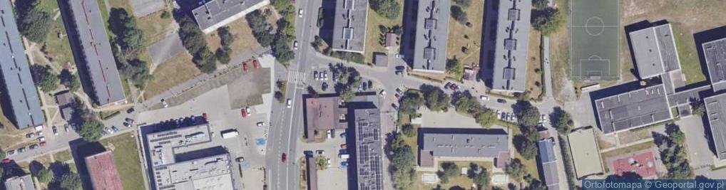 Zdjęcie satelitarne ORLEN Paczka Automaty