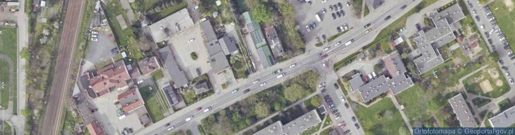Zdjęcie satelitarne ORLEN Paczka Automaty