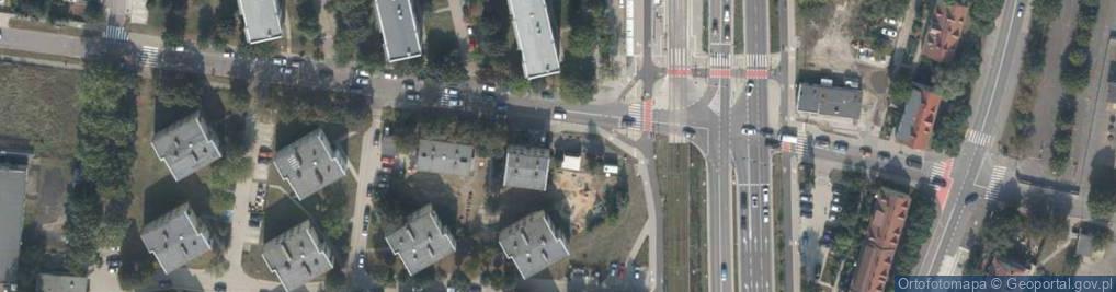 Zdjęcie satelitarne ORLEN Paczka Automaty