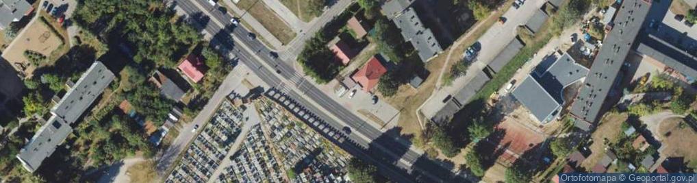 Zdjęcie satelitarne ORLEN Paczka Automaty