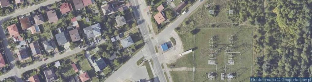 Zdjęcie satelitarne ORLEN Paczka Automaty