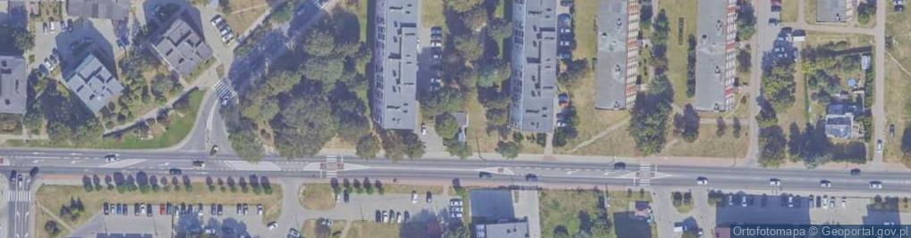 Zdjęcie satelitarne ORLEN Paczka Automaty