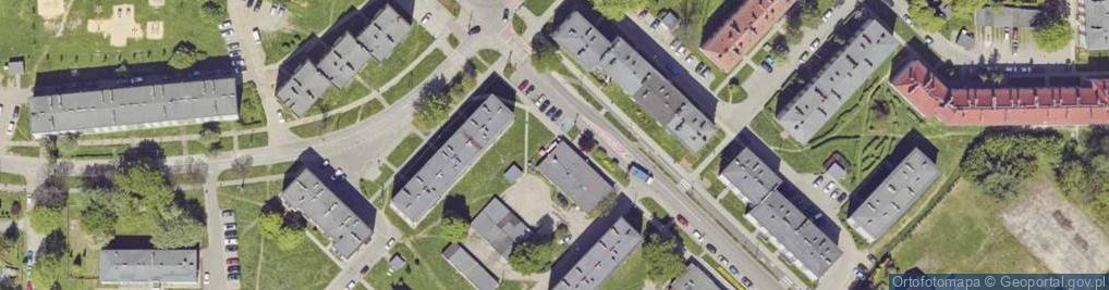 Zdjęcie satelitarne ORLEN Paczka Automaty